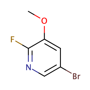 5-Bromo-2-fluoro-3-methoxypyridine,CAS No. 880870-66-6.