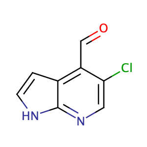 5-Chloro-1H-pyrrolo[2,3-b]pyridin-4-carbaldehyde,CAS No. 1015610-39-5.