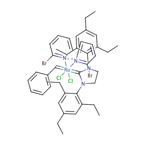 [1,3-Bis(2,4,6-trimethylphenyl)-2-imidazolidinylidene]dichloro(benzylidene)bis(3-bromopyridine)ruthenium(II),CAS No. 900169-53-1.