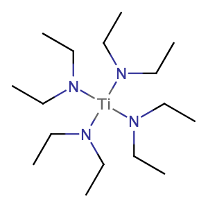 Tetrakis(diethylamino)titanium,CAS No. 4419-47-0.