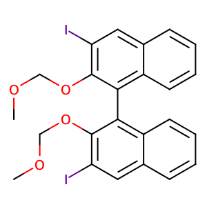 (S)-3,3\'-diiodo-2,2\'-bis(methoxymethoxy)-1,1\'-binaphthyl,CAS No. 219583-87-6.
