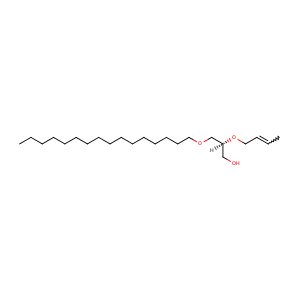 (S)-2-but-2-enyloxy-3-hexadecyloxy-propan-1-ol,CAS No. 71026-31-8.