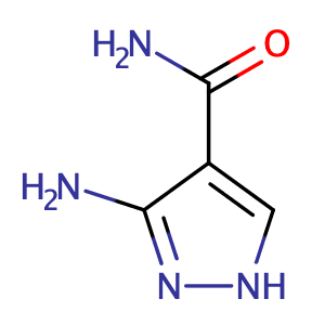 3-Amino-1H-pyrazole-4-carboxamide,CAS No. 5334-31-6.