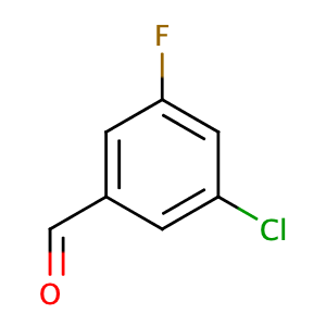 3-Chloro-5-fluorobenzaldehyde,CAS No. 90390-49-1.