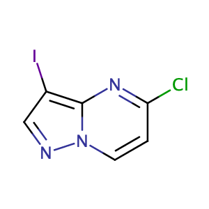 5-Chloro-3-iodopyrazolo[1,5-a]pyrimidine,CAS No. 923595-58-8.