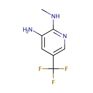 3-Amino-2-(methylamino)-5-(trifluoromethyl)pyridine,CAS No. 172648-55-4.