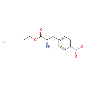 3-(4-nitrophenyl)-L-alanine ethyl ester hydrochloride,CAS No. 58816-66-3.