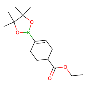 ethyl 4-(4,4,5,5-tetramethyl-1,3,2-dioxaborolan-2-yl)cyclohex-3-enecarboxylate,CAS No. 1049004-32-1.