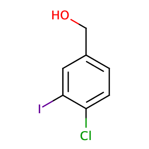 (4-chloro-3-iodophenyl)methanol,CAS No. 104317-95-5.