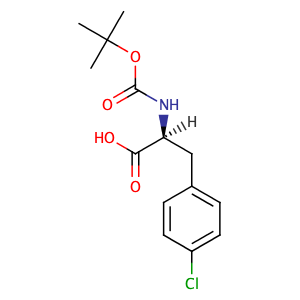 2-tert-Butoxycarbonylamino-3-(4-chloro-phenyl)-propionic acid,CAS No. 51301-86-1.