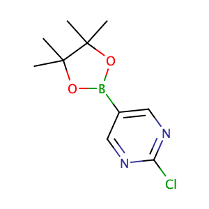 2-chloro-5-(4,4,5,5-tetramethyl-1,3,2-dioxaborolan-2-yl)pyrimidine,CAS No. 1003845-08-6.