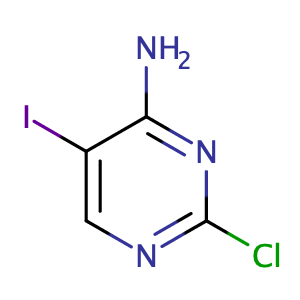 2-Chloro-5-iodopyrimidin-4-amine,CAS No. 597551-56-9.