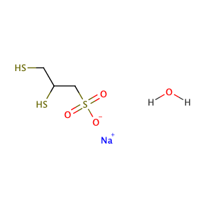 sodium 2,3-disulfanylpropane-1-sulfonate hydrate,CAS No. 207233-91-8.