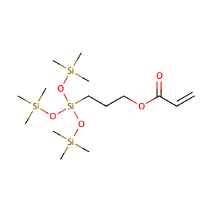(3-ACRYLOXYPROPYL)TRIS(TRIMETHYLSILOXY)-SILANE,CAS No. 17096-12-7.