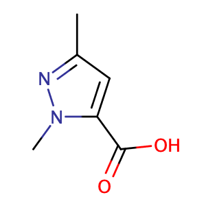 1,3-Dimethyl-1H-pyrazole-5-carboxylic acid,CAS No. 5744-56-9.