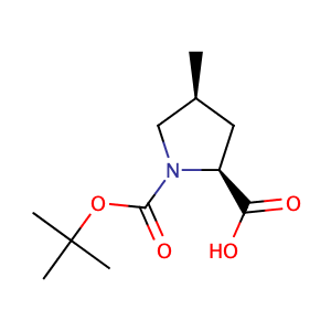 (2S,4S)-N-Boc-4-methylpyrrolidine-2-carboxylic acid,CAS No. 364750-81-2.