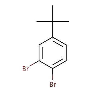1,2-Dibromo-4-tert-butylbenzene,CAS No. 6683-75-6.