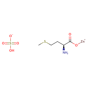 (S)-((2-Amino-4-(methylthio)butanoyl)oxy)zinc(II) hydrogensulfate,CAS No. 56329-42-1.