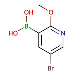 (5-Bromo-2-methoxypyridin-3-yl)boronic acid,CAS No. 850864-59-4.