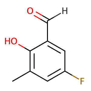 5-Fluoro-2-hydroxy-3-methylbenzaldehyde,CAS No. 704884-74-2.