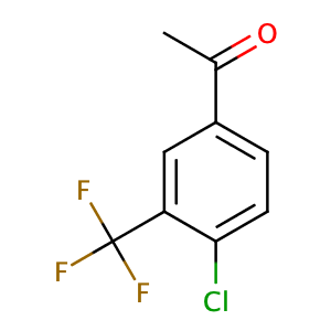 1-(4-chloro-3-(trifluoromethyl)phenyl)ethanone,CAS No. 129825-11-2.