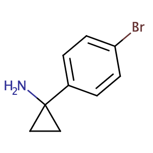 1-(4-Bromo-phenyl)-cyclopropylamine,CAS No. 345965-54-0.