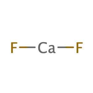 Calcium fluoride,CAS No. 7789-75-5.