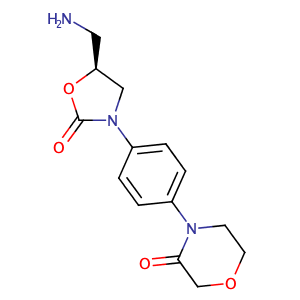 (S)-4-(4-(5-(AMINOMETHYL)-2-OXOOXAZOLIDIN-3-YL)PHENYL)MORPHOLIN-3-ONE,CAS No. 446292-10-0.