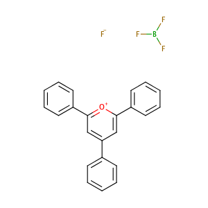 2,4,6-Triphenylpyrylium tetrafluoroborate,CAS No. 448-61-3.