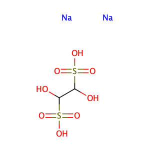 1,2-dihydroxy-1,2-ethanesulfonate,CAS No. 517-21-5.