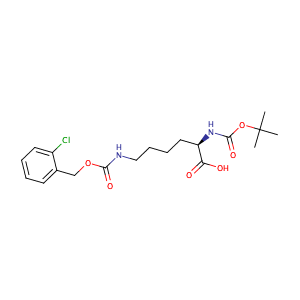 Boc-N'-(2-chloro-Cbz)-D-lysine,CAS No. 57096-11-4.