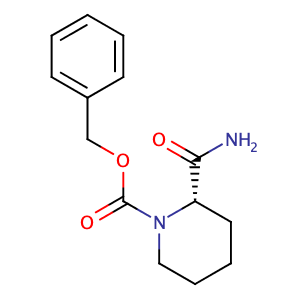 benzyl (2S)-2-(aminocarbonyl)piperidine-1-carboxylate,CAS No. 61703-39-7.