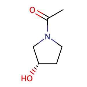 (S)-1-Acetyl-3-hydroxypyrrolidine,CAS No. 943587-40-4.