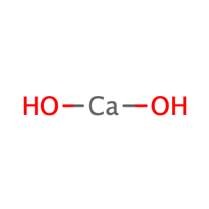 Calcium hydroxide,CAS No. 1305-62-0.