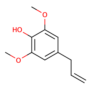 4-Allyl-2,6-dimethoxyphenol,CAS No. 6627-88-9.