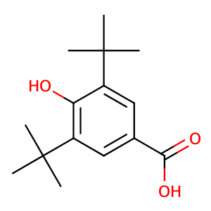 3,5-Di-tert-butyl-4-hydroxybenzoic acid,CAS No. 1421-49-4.