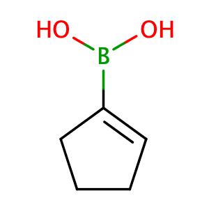 1-Cyclopentenylboronic acid,CAS No. 850036-28-1.