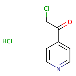 2-Chloro-1-(4-pyridinyl)ethanone Hydrochloride,CAS No. 25260-36-0.