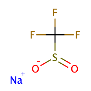 Sodium trifluoromethanesulfinate,CAS No. 2926-29-6.