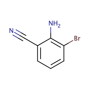 2-Amino-3-bromobenzonitrile,CAS No. 114344-60-4.