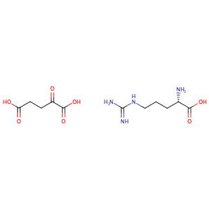 (S)-2-Amino-5-guanidinopentanoic acid 2-oxopentanedioic acid (1:1),CAS No. 16856-18-1.