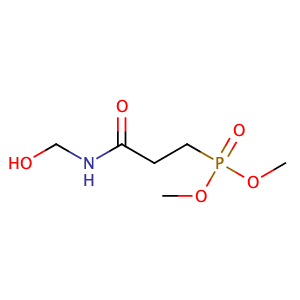 3-(Dimethylphosphono)-N-methylolpropionamide,CAS No. 20120-33-6.