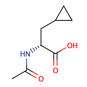 (R)-2-Acetylamino-3-cyclopropylpropionic acid,CAS No. 121786-36-5.