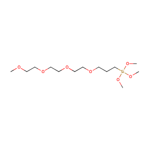 Methoxytriethyleneoxypropyltrimethoxysilane,CAS No. 132388-45-5.