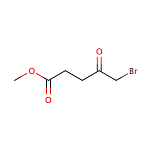 Methyl 5-bromo-levulinate; Methyl 5-bromolevulinate; 5-Bromo-4-oxo-pentanoic acid methyl ester,CAS No. 53856-93-2.