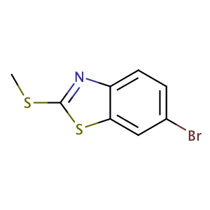 6-Bromo-2-(methylthio)benzothiazole,CAS No. 474966-97-7.