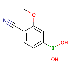 4-Cyano-3-methoxyphenylboronic acid,CAS No. 677777-45-6.