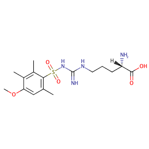 N'-(4-Methoxy-2,3,6-trimethylbenzenesulfonyl)-L-arginine,CAS No. 80745-10-4.