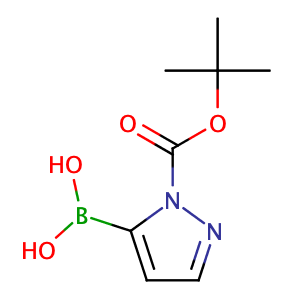 1-(t-Butoxycarbonyl)pyrazole-5-boronic acid,CAS No. 1217500-54-3.