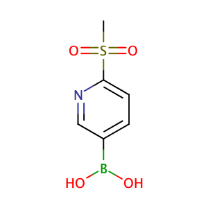 (6-(Methylsulfonyl)pyridin-3-yl)boronic acid,CAS No. 1088496-41-6.